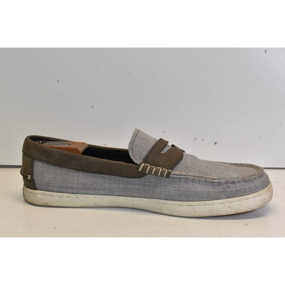 Cole Haan 1928 Nantucket Slip on Loafers Gray Mens Size 10.5 Casual Shoes C30496